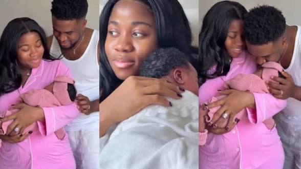 Veekee James, Husband Welcome First Child 5 images (14) — Veekee James, Husband Welcome First Child