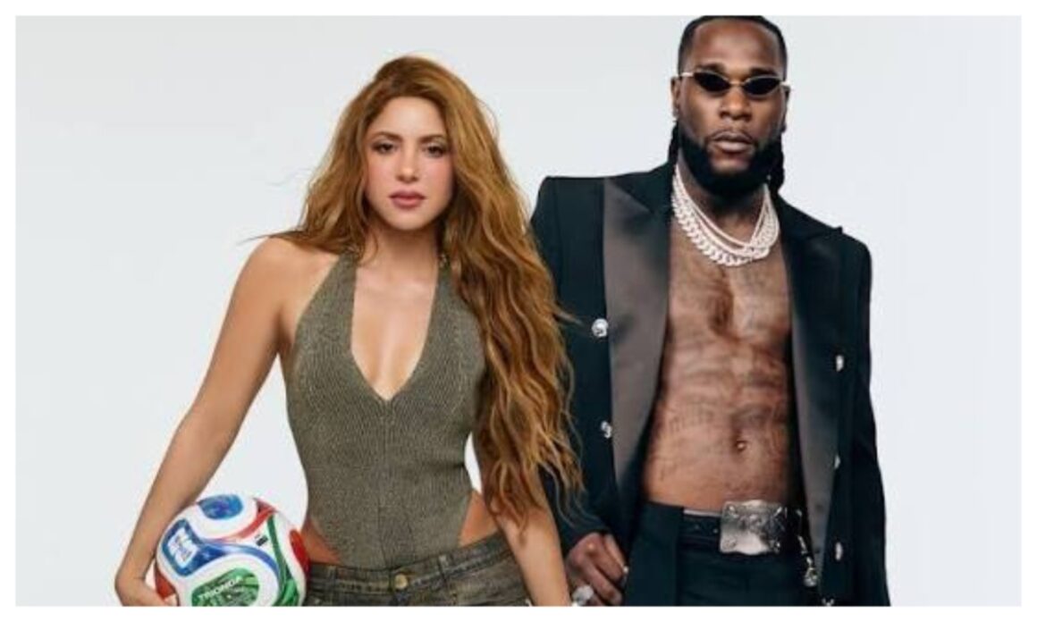 Burna Boy, Shakira’s ‘Dai Dai’ tops global chart for fifth week 1 Burna Boy Shakira .jpg — Burna Boy, Shakira’s ‘Dai Dai’ tops global chart for fifth week